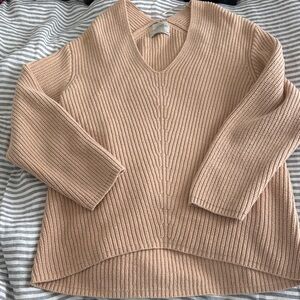 Urban Outfitters V-Neck Sweater - Tan